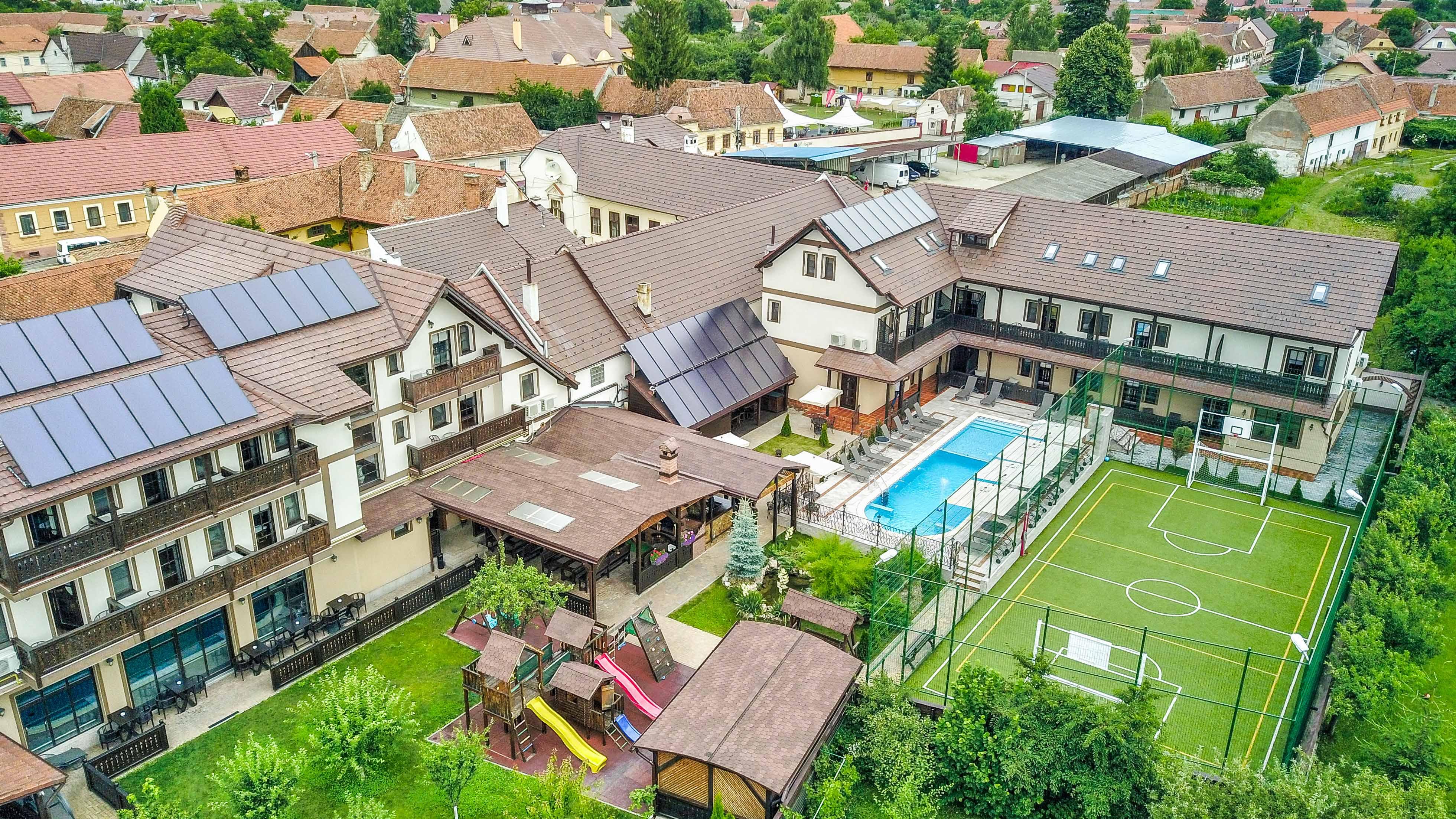 Отель Conacul Ambient Кристьян Экстерьер фото